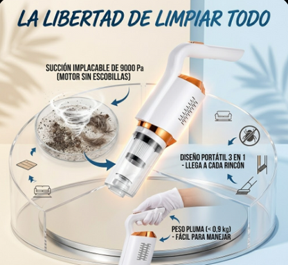 Aspiradora Larga Portátil 3 en 1 Portati