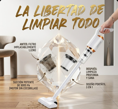 Aspiradora Larga Portátil 3 en 1 Portati