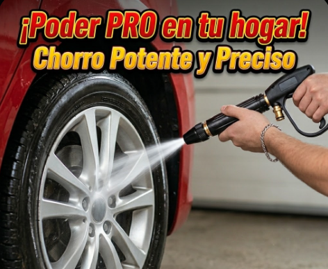 Boquilla Limpieza Alta Presión Portátil