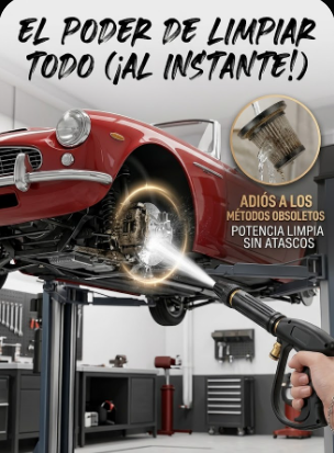 Boquilla Limpieza Alta Presión Portátil