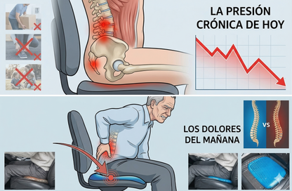 Cojin Gel Silicon Ergonómico Asiento