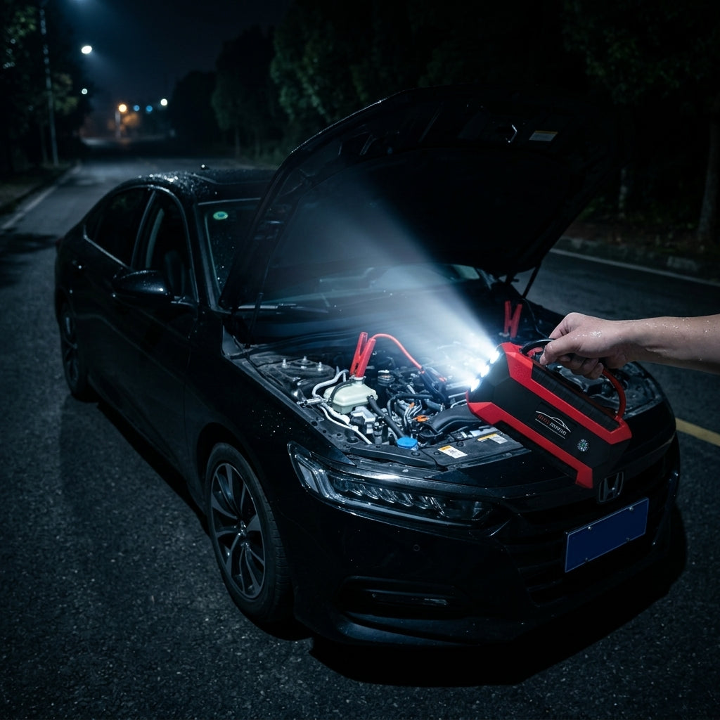 Arrancador De Batería Carro Multifuncion