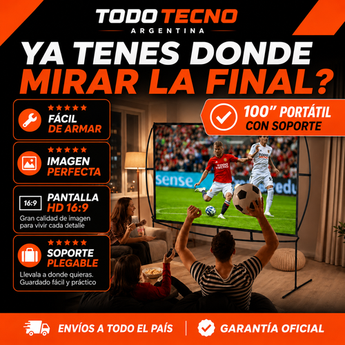 Manta Pantalla para Proyector
